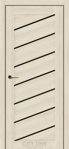 Атлантік Крем/Чорне скло